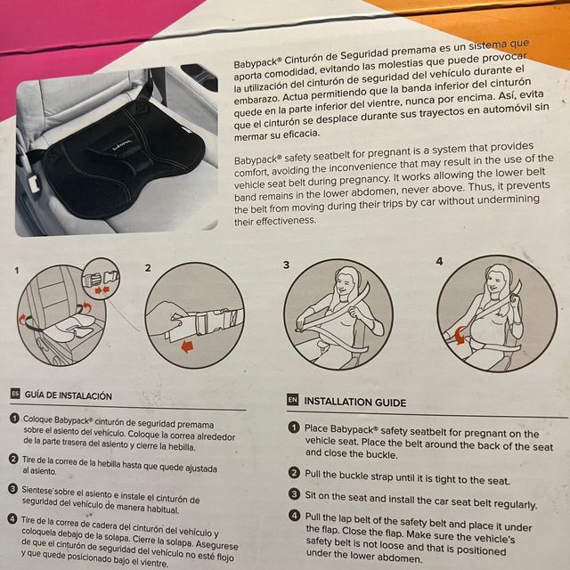 Cinturón de Seguridad Premamá Babypack