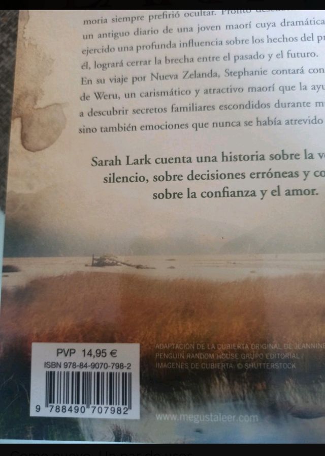 Libro "Bajo cielos lejanos " de Sarah Lark