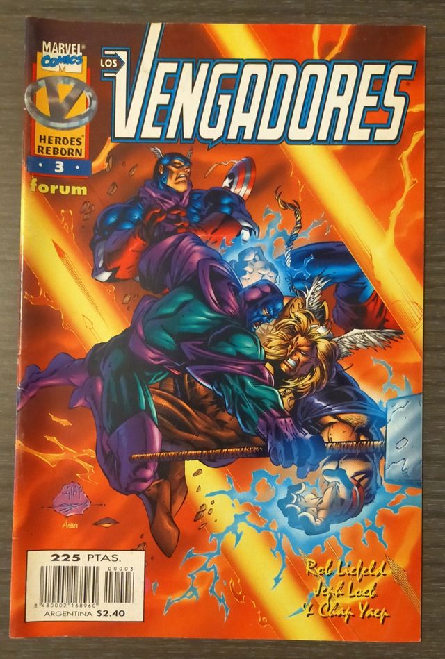 ⭐ LOS VENGADORES. HÉROES REBORN. 2, 3 y 4 ⭐
