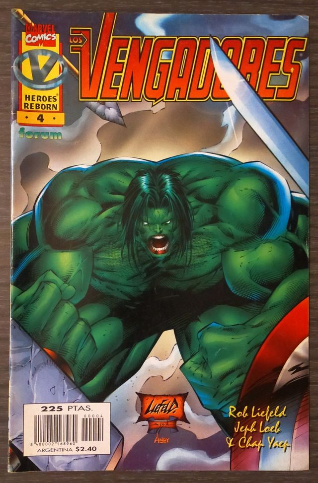 ⭐ LOS VENGADORES. HÉROES REBORN. 2, 3 y 4 ⭐