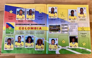 Album cromos Panini Mundial Futbol USA 94