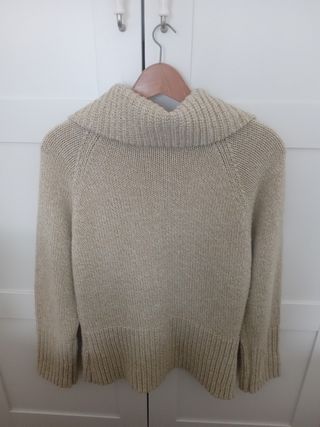 Jersey-chaqueta jaspeada 