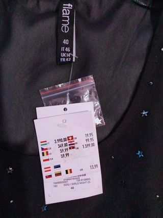 Blusa de gasa fiesta