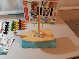 Juego de equilibrio Barco pirata