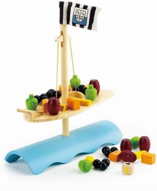 Juego de equilibrio Barco pirata