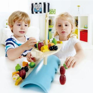 Juego de equilibrio Barco pirata