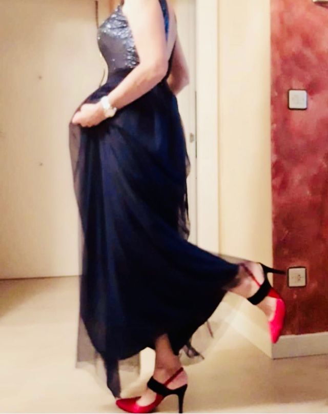 Vestido de pedrería