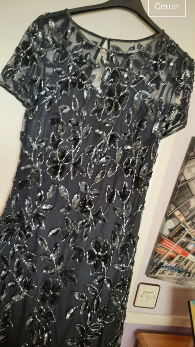 Vestido de pedrería