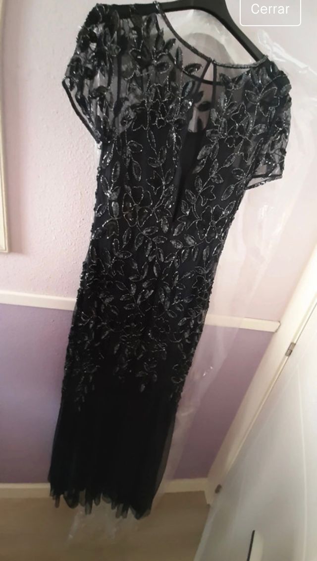 Vestido de pedrería