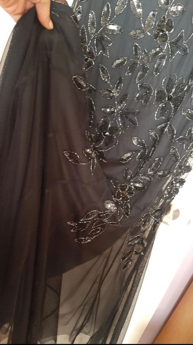 Vestido de pedrería