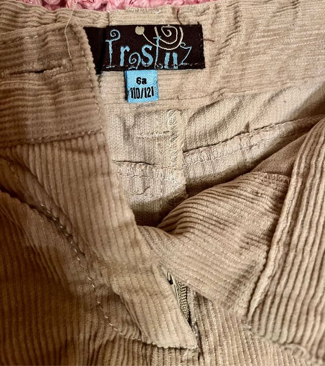 Conjunto Pantalón pana y jersey