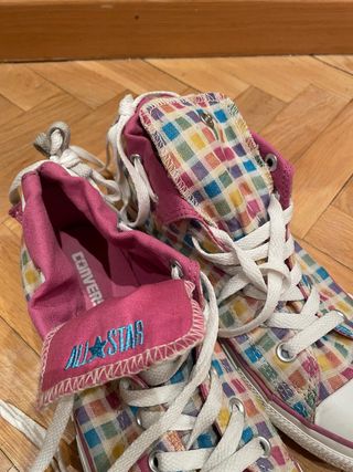 Converse all star cuadros colores