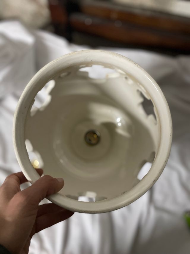 Lámpara colgante cerámica