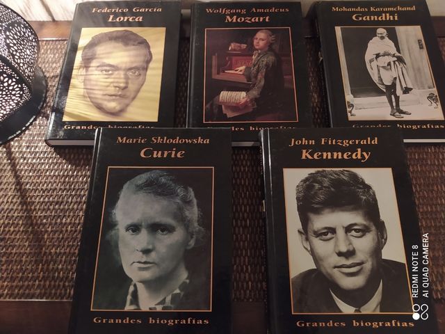 LOTE GRANDES BIOGRAFIAS