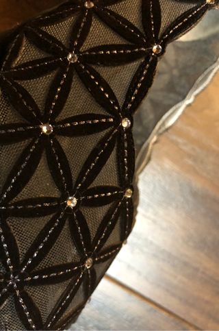 Zapatos de tacón azul oscuro