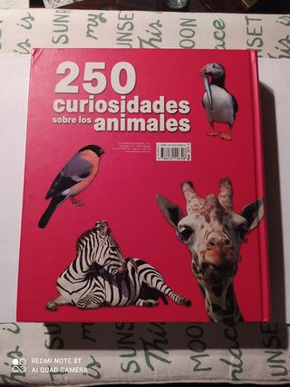 250 curiosidades de los animales.Susaeta.