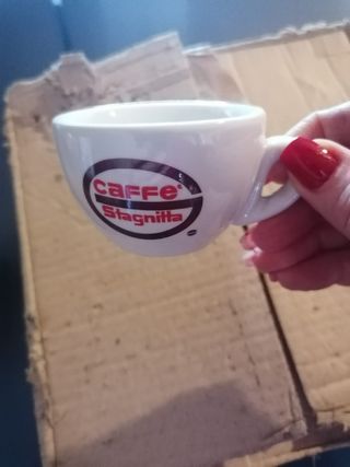 12 Tazzine con piattino per caffè espresso bar