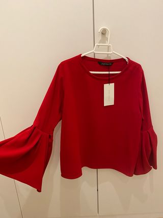 Top Zara Woman con etiqueta