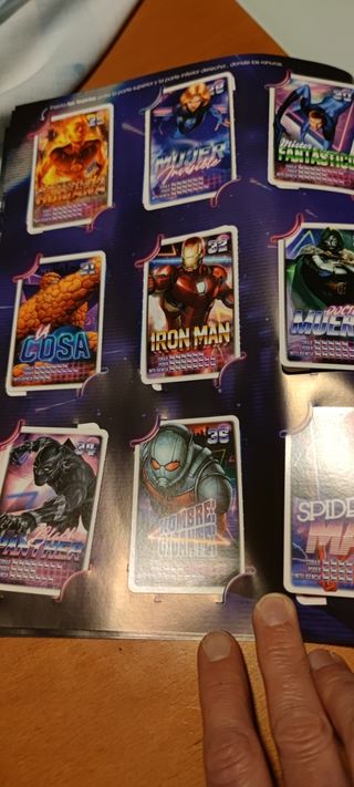 Album Descubre tu poder, Marvel