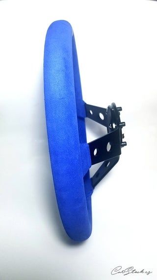 Volante OMP Corsica Piel Vuelta Azul