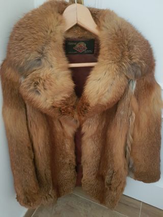 Abrigo Piel Zorro