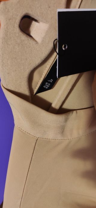 Camisa fluida Camel talla L