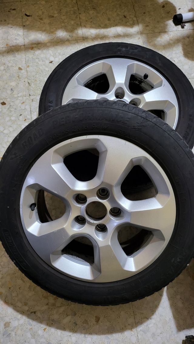 4 LLANTAS DEL 16" DE OPEL ASTRA