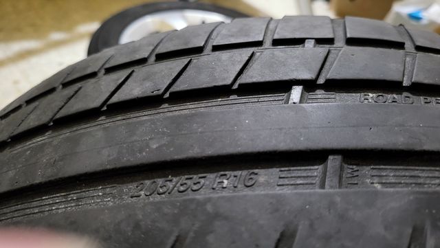 4 LLANTAS DEL 16" DE OPEL ASTRA