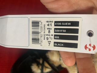 Stivali donna Superga con pelo nuovi 41