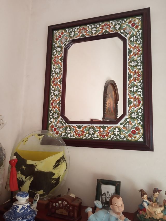 Espejo a la cuerda seca