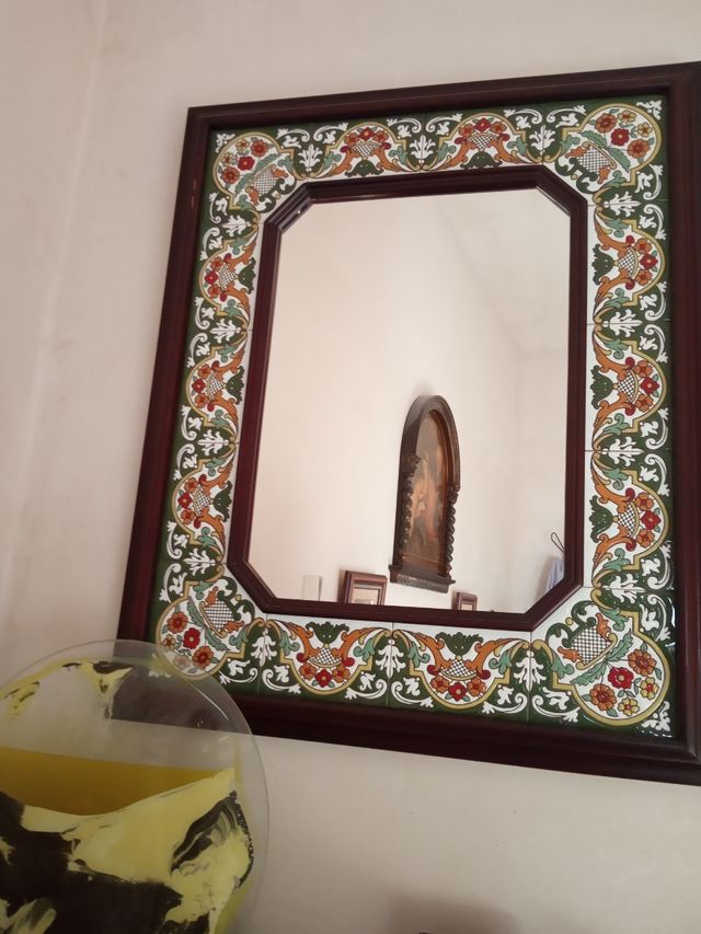 Espejo a la cuerda seca