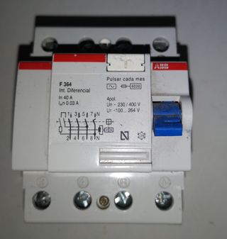 Interruptor Diferencial ABB