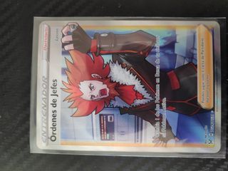 Ordenes de Jefes carta Pokemon