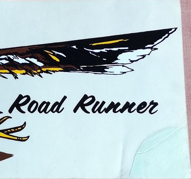 Adhesivo/pegatina Road Runner