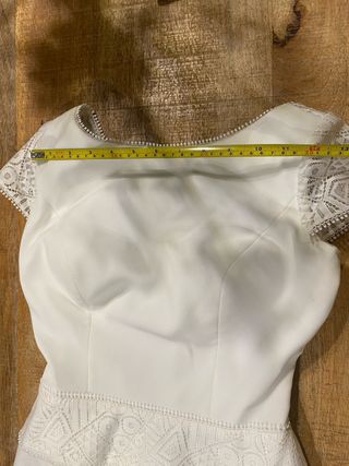 Vestido de novia blanco