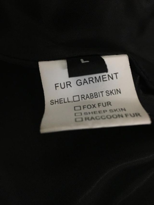 Abrigo Fur Garment Rabbit skin T L