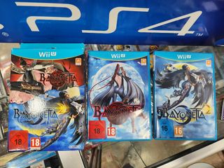 WII U BAYONETTA 1 Y 2 NUEVO completo
