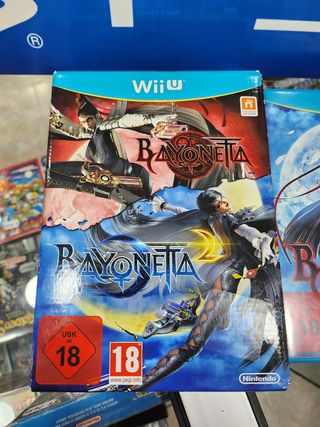 WII U BAYONETTA 1 Y 2 NUEVO completo