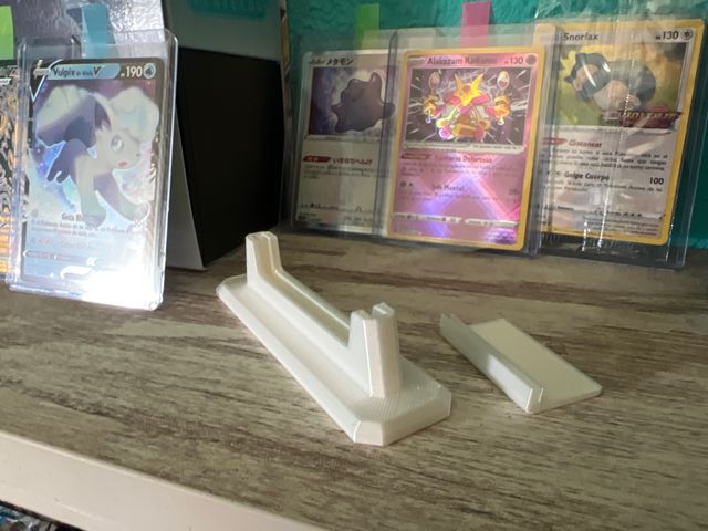 Soportes para cartas con toploader 3D