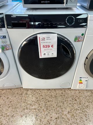 Lavadora Haier.