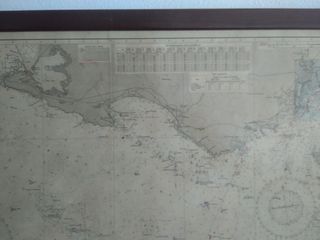 Carta Náutica Costa Oeste Francia 