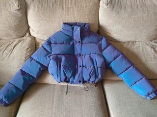 Plumas Bershka reflectante