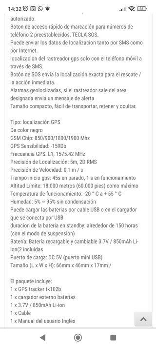 GSM GPRS GPS localizador