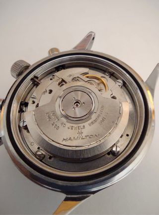Reloj vintage Hamilton Lancaster Cronógrafo 