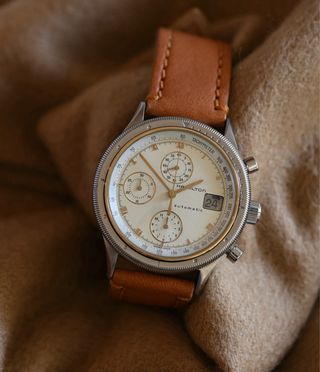 Reloj vintage Hamilton Lancaster Cronógrafo 