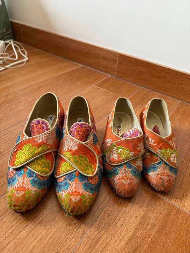 Traje Fallera naranja niña 10-12 años.