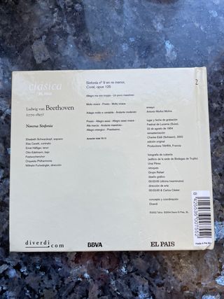 cd de Jesús de Monasterio(1.836-1.903) +Beethoven