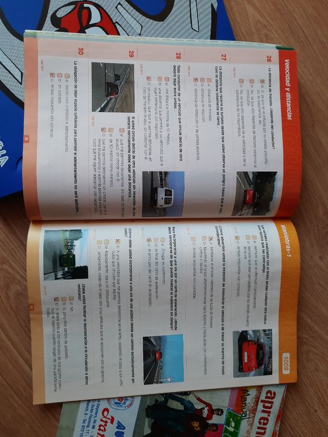 manual y test libros carnet de conducir