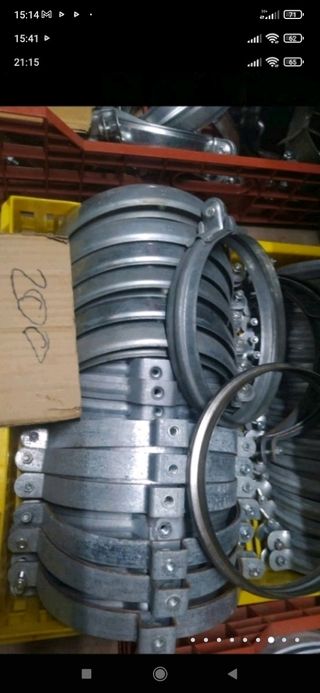 abrazaderas metálicas