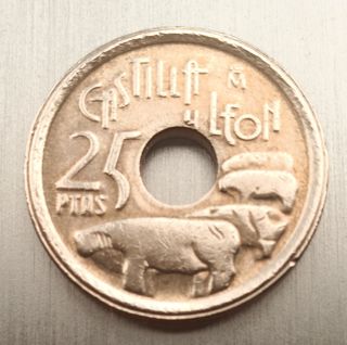moneda 25 pesetas